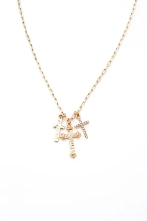 Cross Charm Necklace