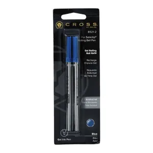 Cross Gel Rollerball Refill - Blue (2 per Pack)