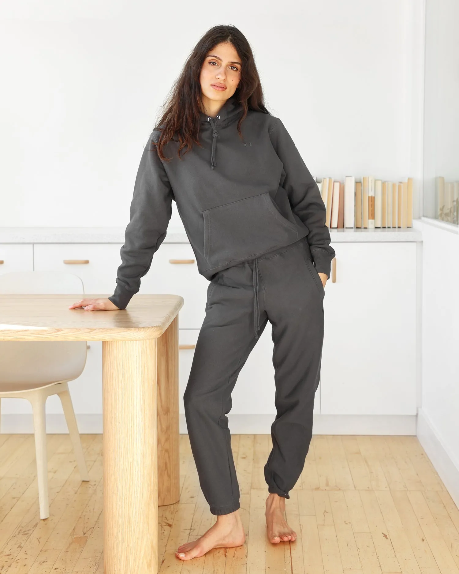 Cross Grain Sweatpant Graphite - Unisex