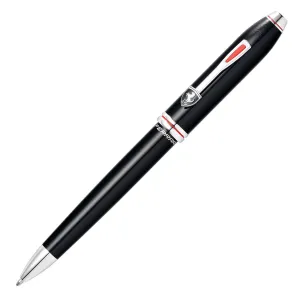 Cross Townsend Collection for Scuderia Ferrari Glossy Black Lacquer Ballpoint Pen