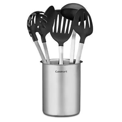 Cuisinart 6pc Stainlesss Steel Crock and  Barrel Handle Tools Set - CTG-00-BSC6