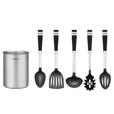 Cuisinart 6pc Stainlesss Steel Crock and  Barrel Handle Tools Set - CTG-00-BSC6