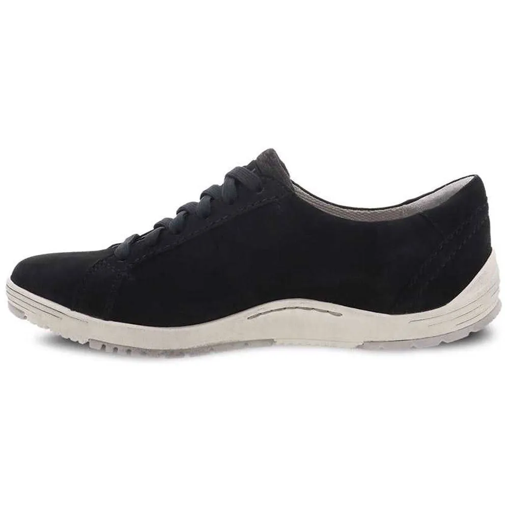 Dansko Leela Waterproof Lace-Up Black Nubuck (Women's)