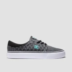 DC Trase TX SE Shoes - Black/Aqua