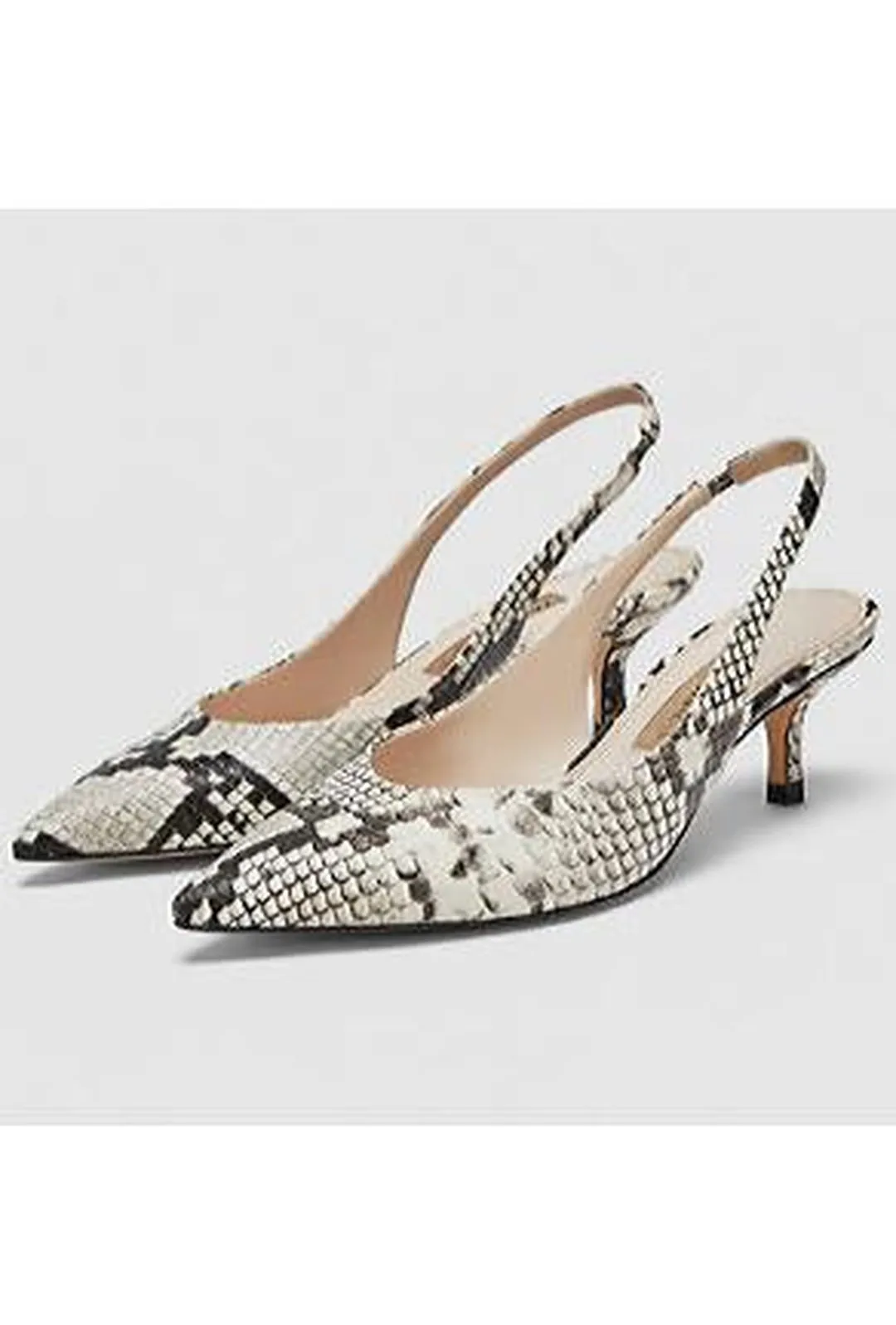 DINA - KITTEN SLINGBACK HEELS