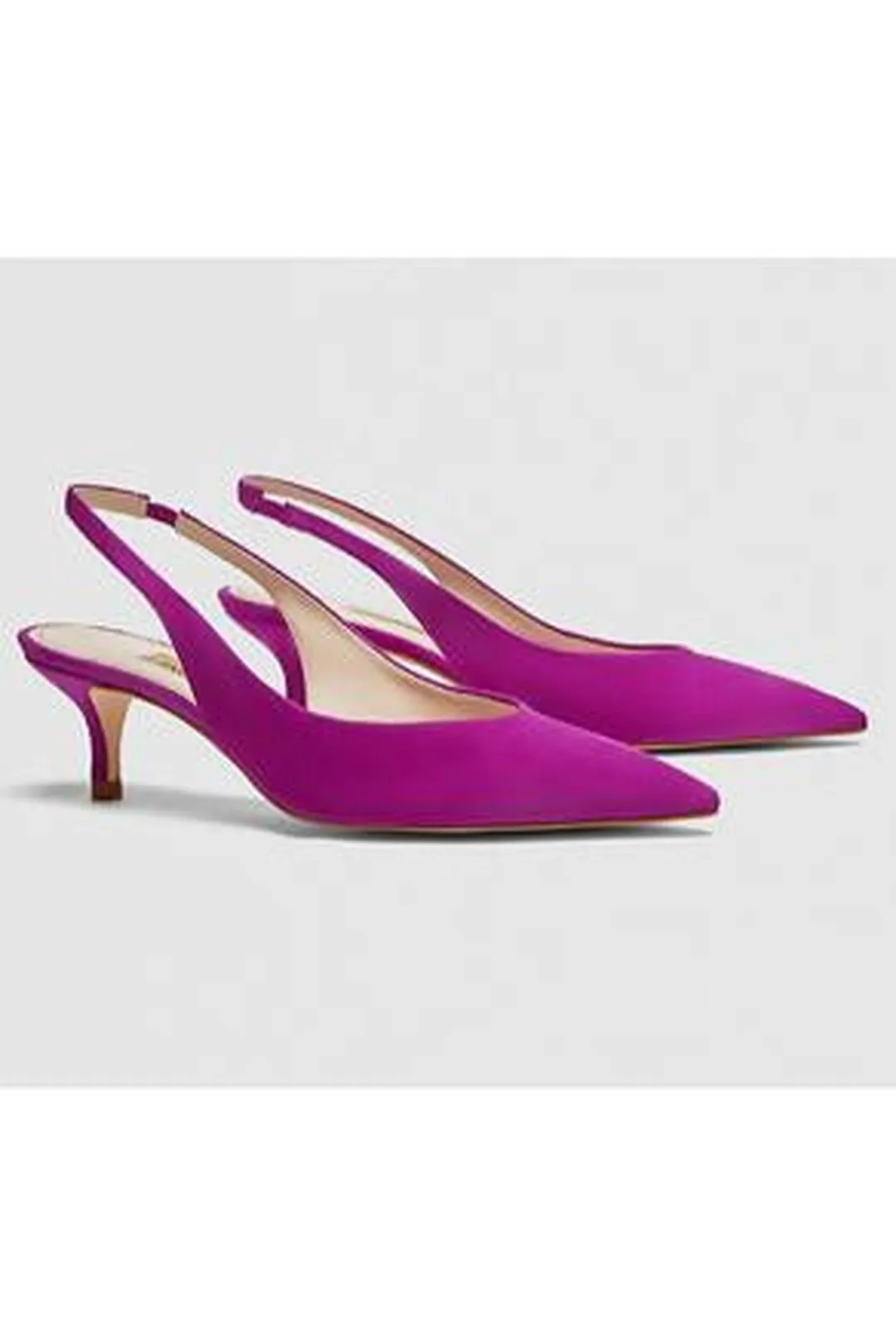 DINA - KITTEN SLINGBACK HEELS