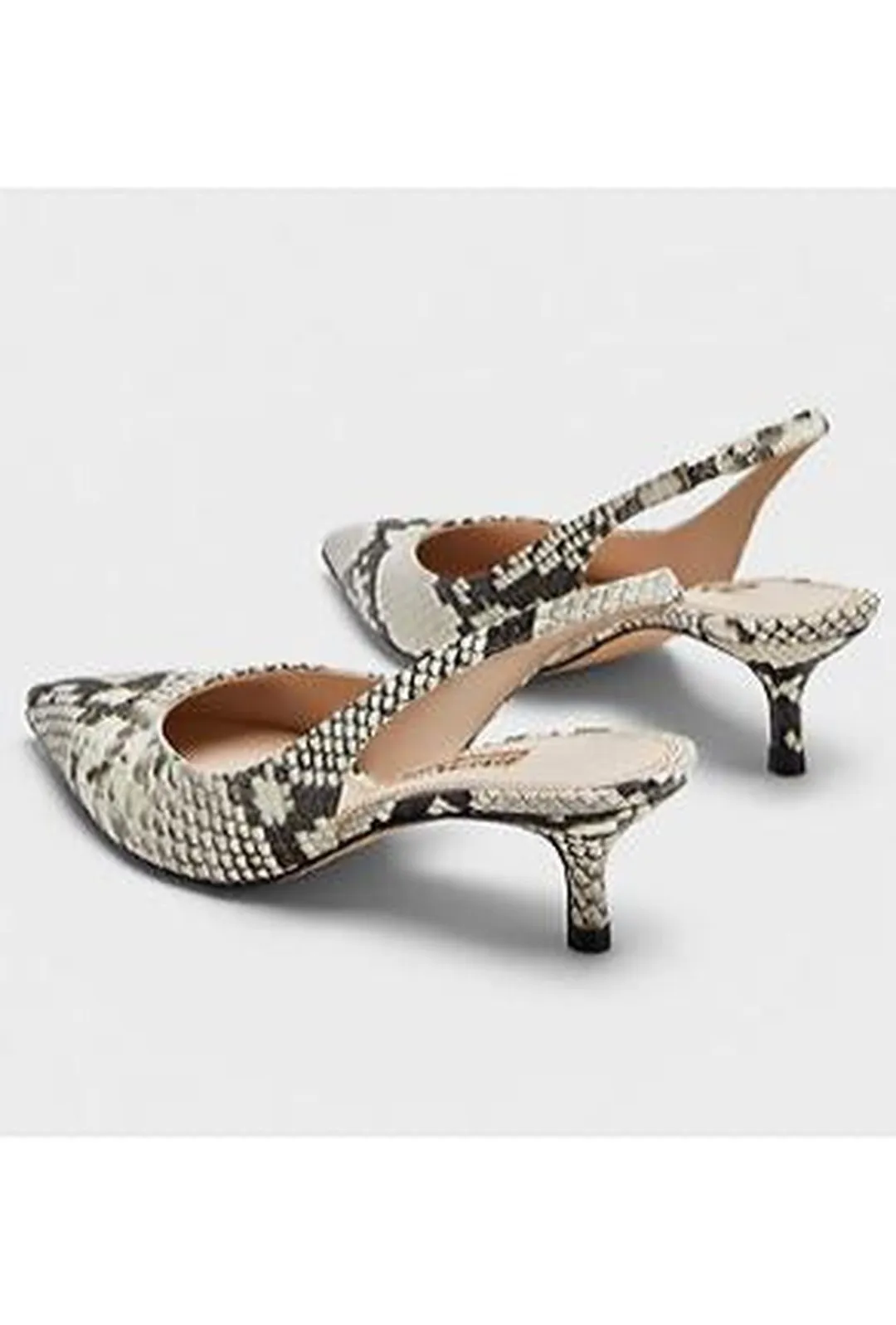 DINA - KITTEN SLINGBACK HEELS