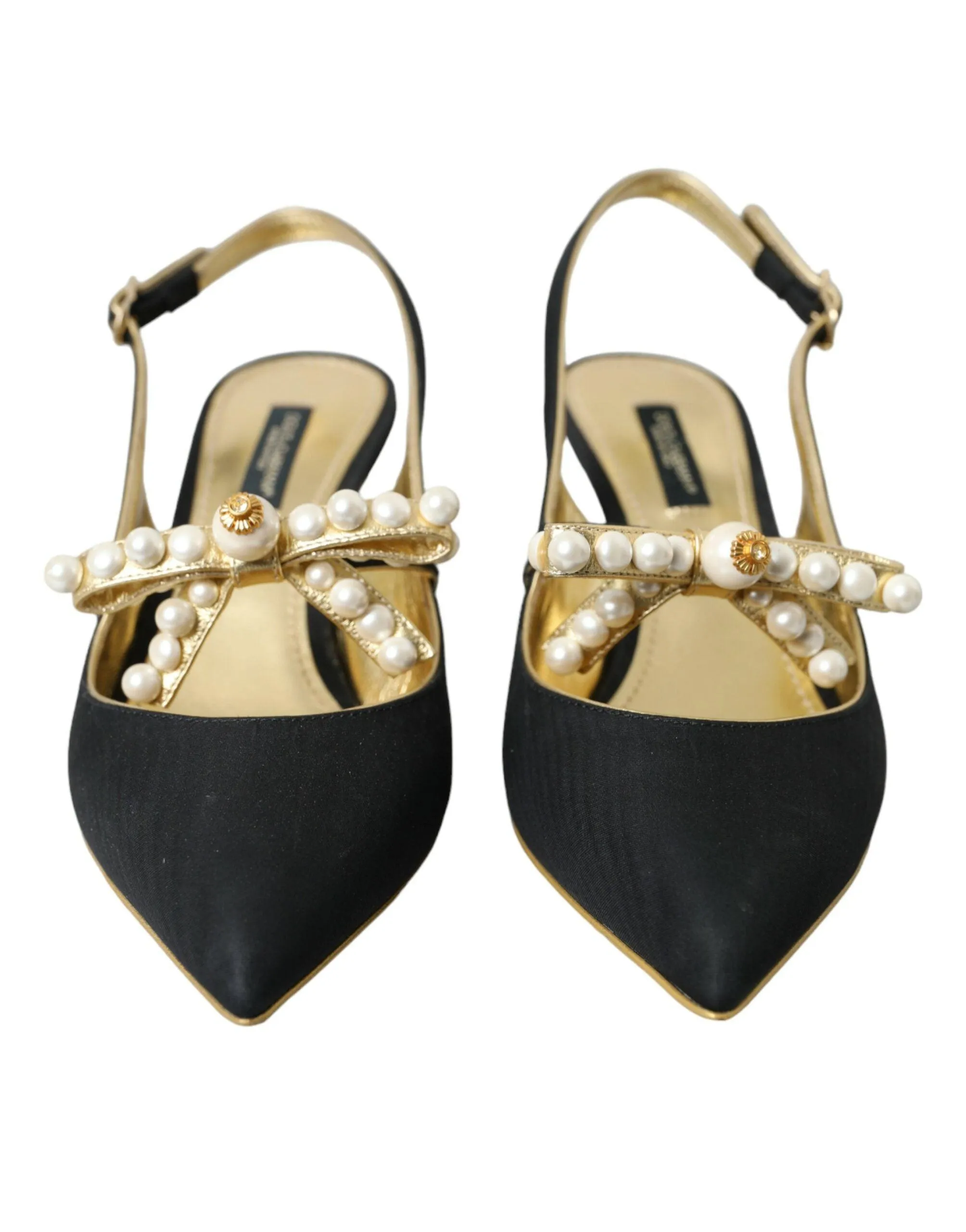 Dolce & Gabbana Lori Embellished Slingback Pumps