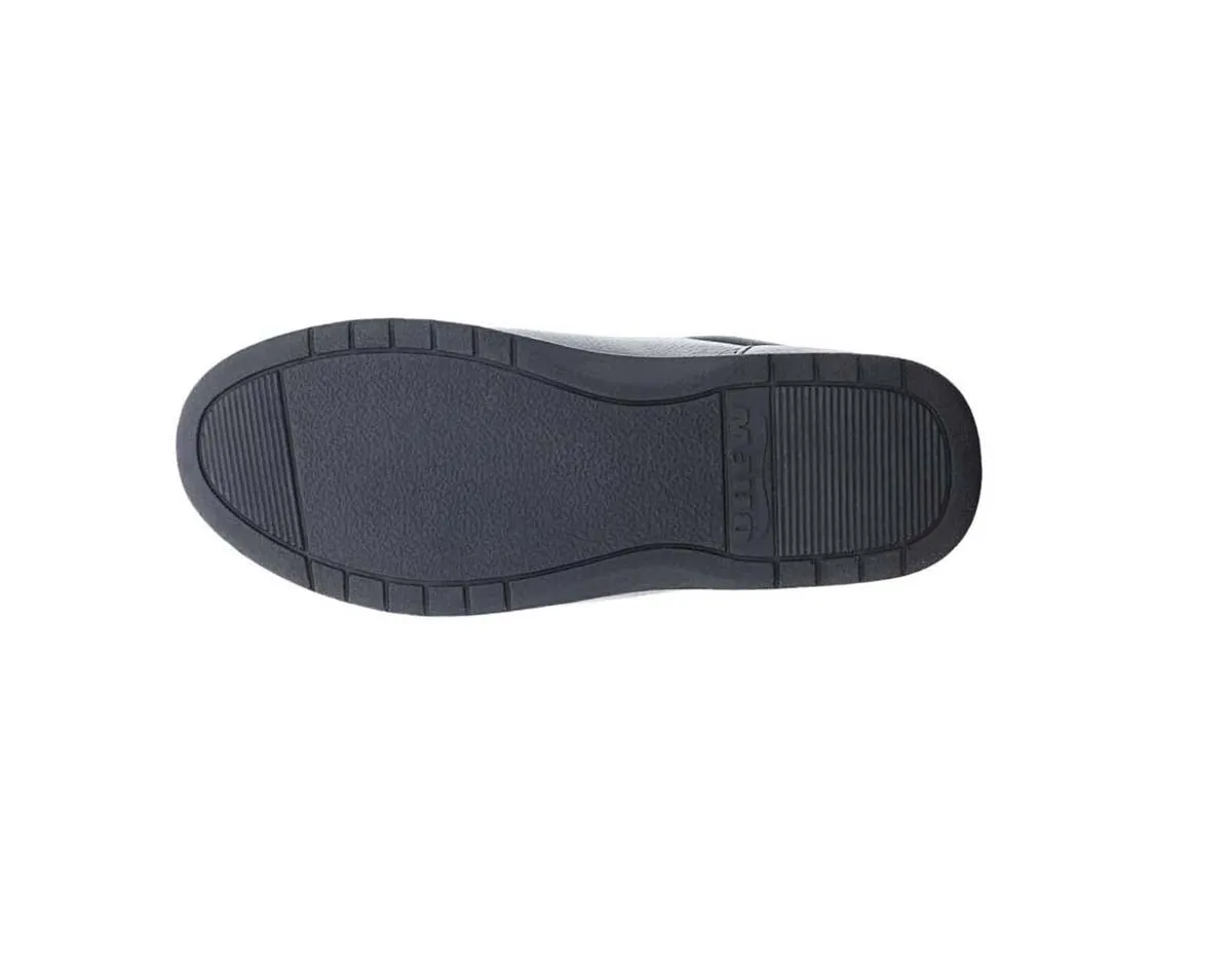 Drew Zip Ii Women Casual Shoe In Black Tumbled Nappa