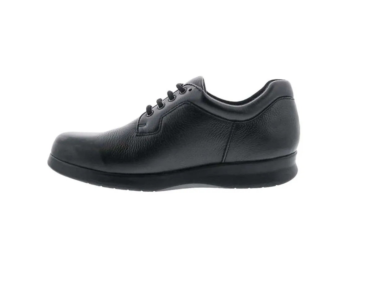 Drew Zip Ii Women Casual Shoe In Black Tumbled Nappa