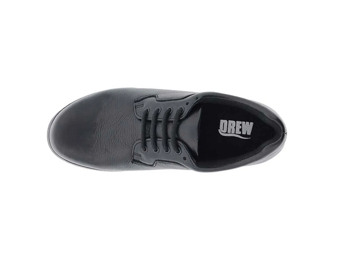 Drew Zip Ii Women Casual Shoe In Black Tumbled Nappa