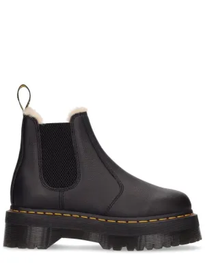 Dr.Martens   40mm 2976 Quad Fur Lined Chelsea boots 