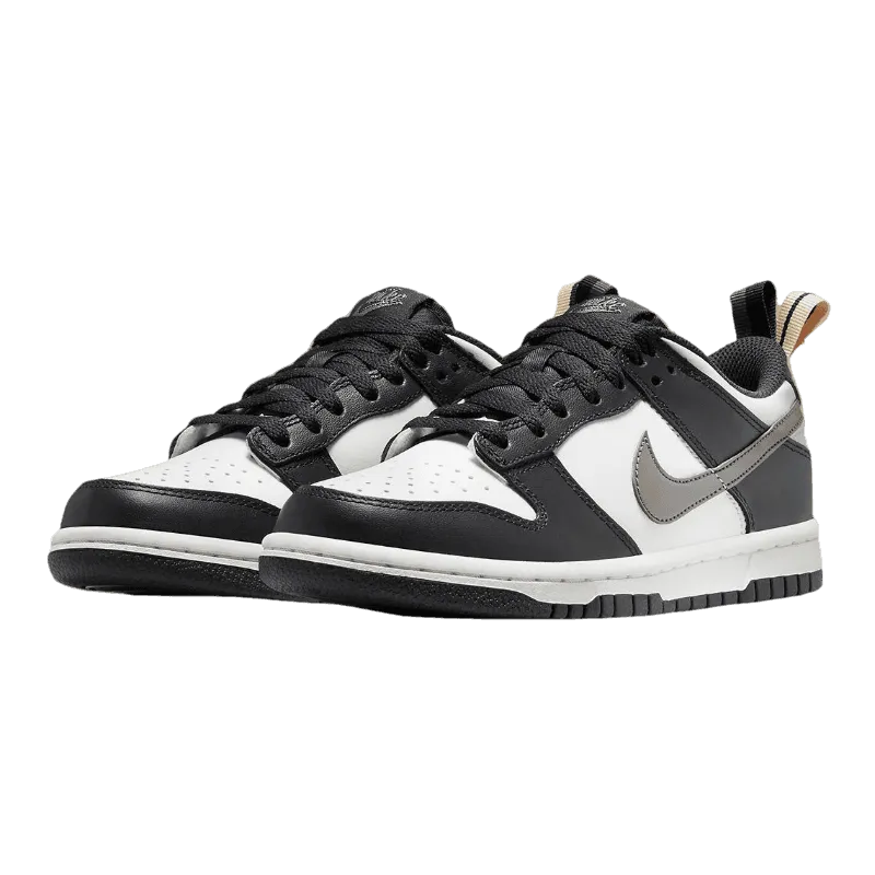 Dunk Low Black/White Metallic