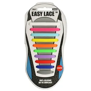 Easy Lace Silicone Shoelaces 20 Pieces