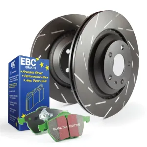 EBC Brakes S2KF1047 S2 Kits Greenstuff 2000 and USR Rotors