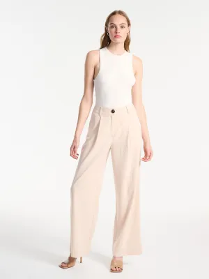 ENA PELLY | MINNIE RELAXED TROUSER - BISCUIT