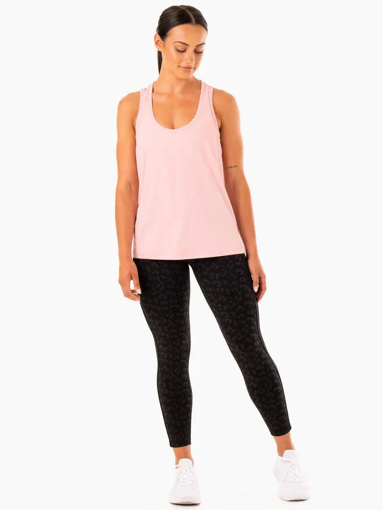 EVOLUTION RACER BACK TANK PINK