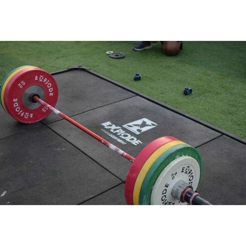 Explode Fitness Gym CrossFit 20 KG Cerakote "You Got This" OLYMPIC Barbell [WS]