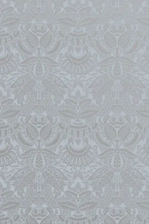 Farrow & Ball Wallpaper Orangerie BP2520 Metallic Silver / Blue