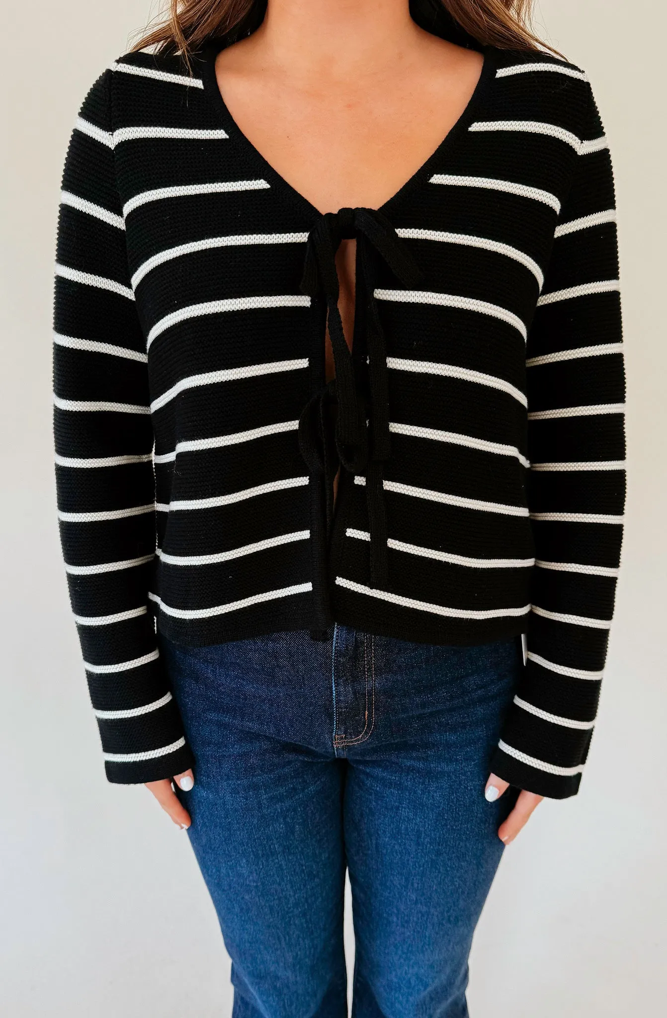 FEVER DREAM STRIPE CARDIGAN