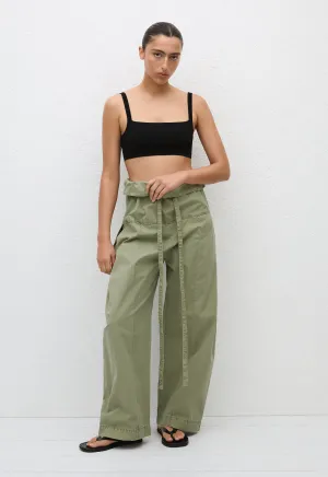 Fisherman Drawcord Pant - Oregano