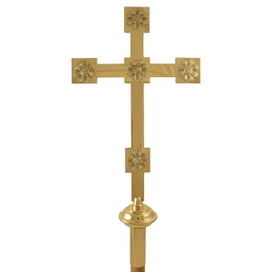 Flower Processional Cross