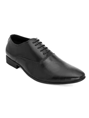 Fortune Black Oxford Shoes