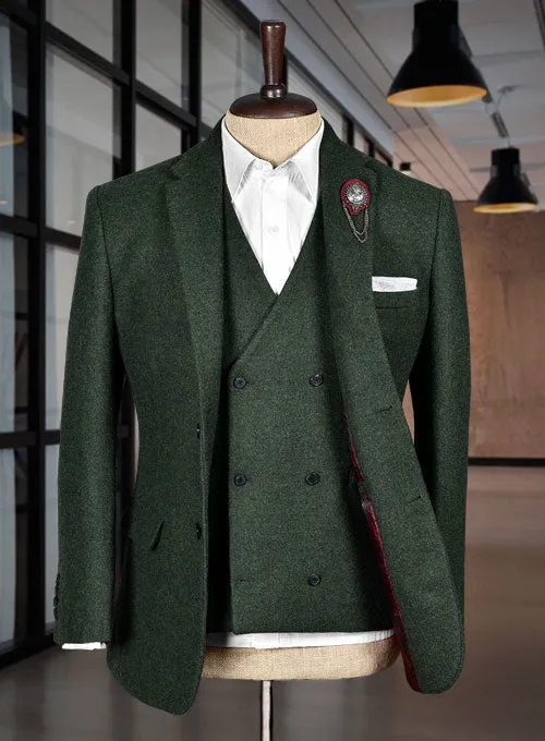 Green Heavy Tweed Suit II