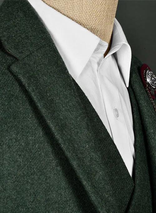 Green Heavy Tweed Suit II