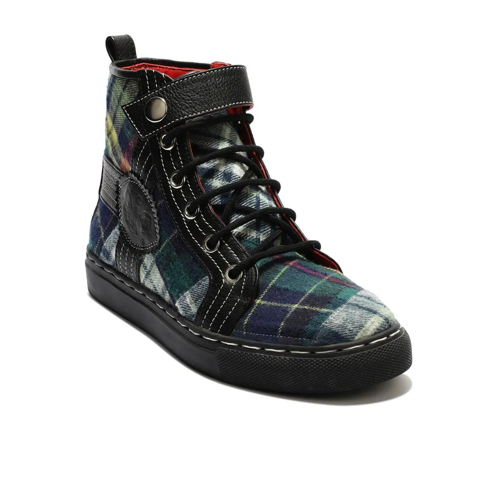 Green Tartans High_Tops for Men (discontinued)