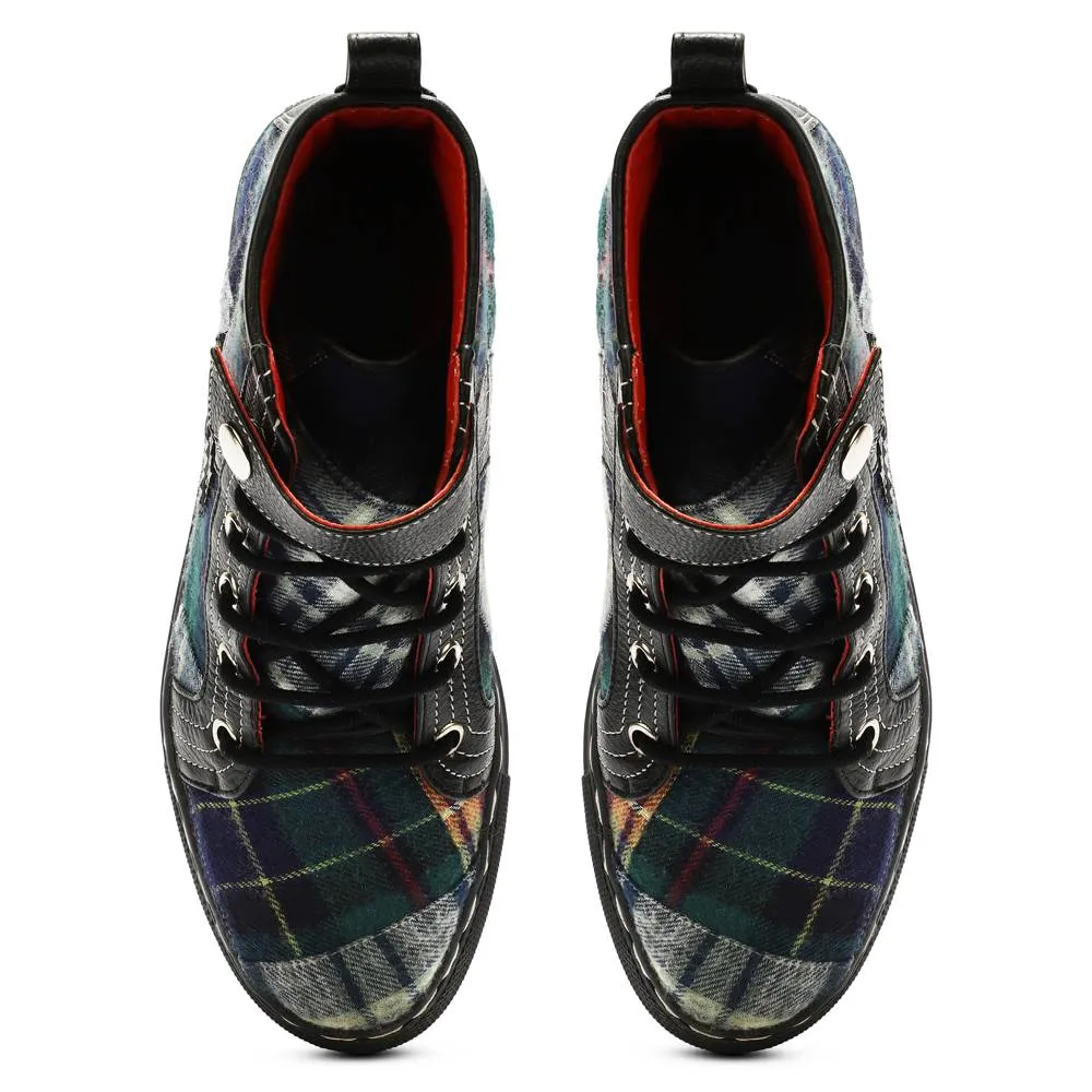 Green Tartans High_Tops for Women (discontinued)