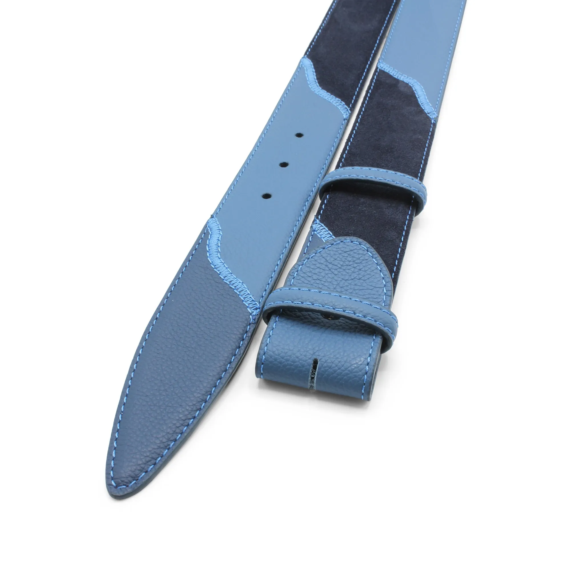 Greystoke Triple Patchwork Belt Strap