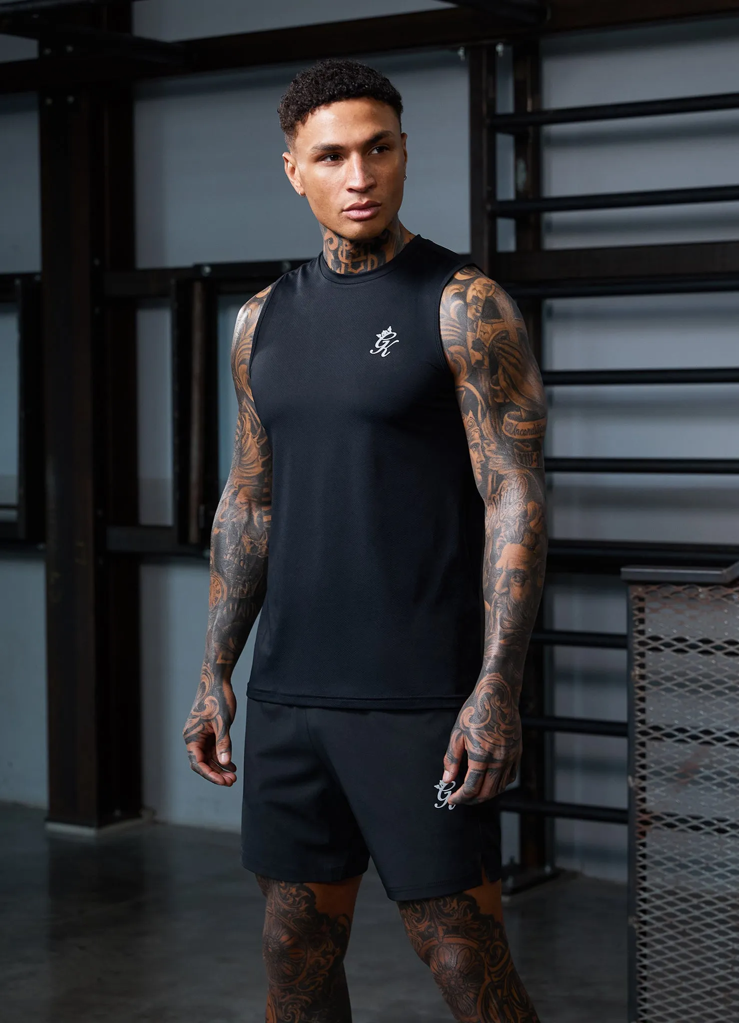 Gym King Energy Vest - Black