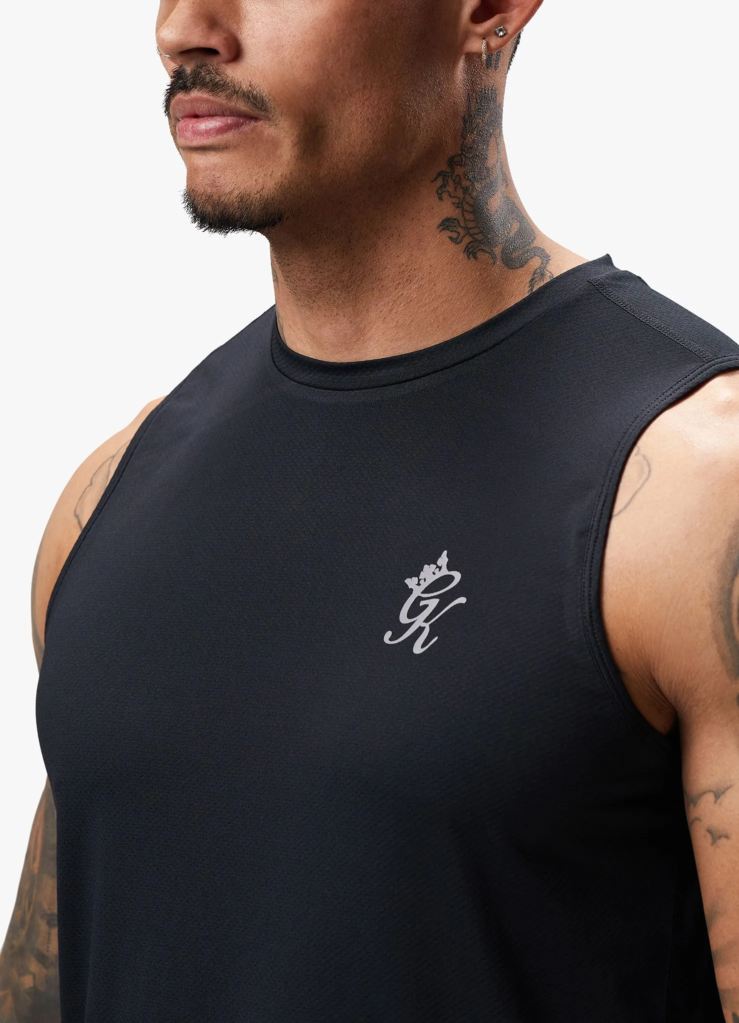 Gym King Energy Vest - Black