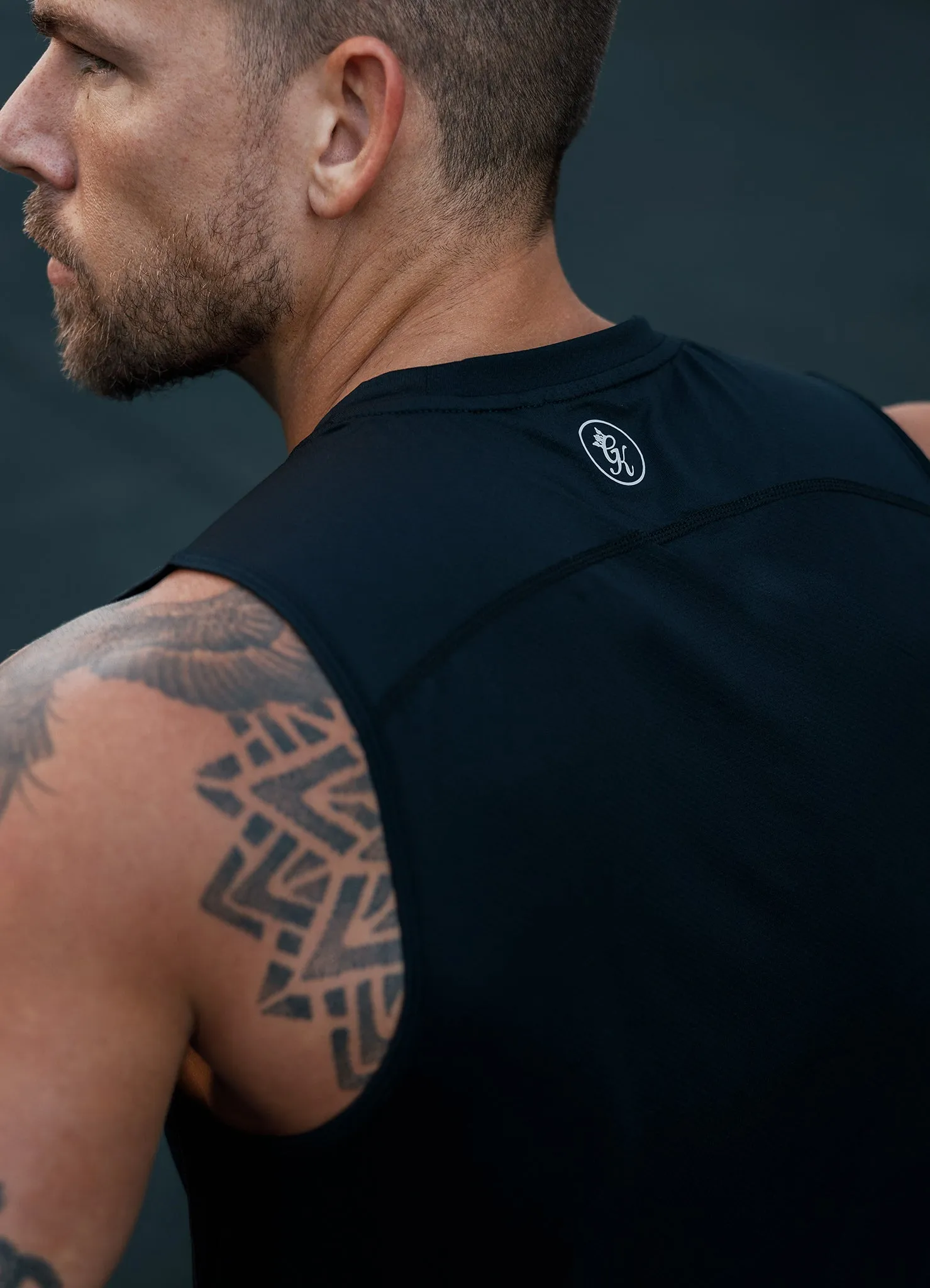 Gym King Energy Vest - Black