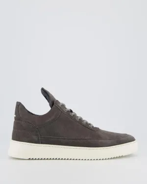 Heren Low Top Suede Grijs