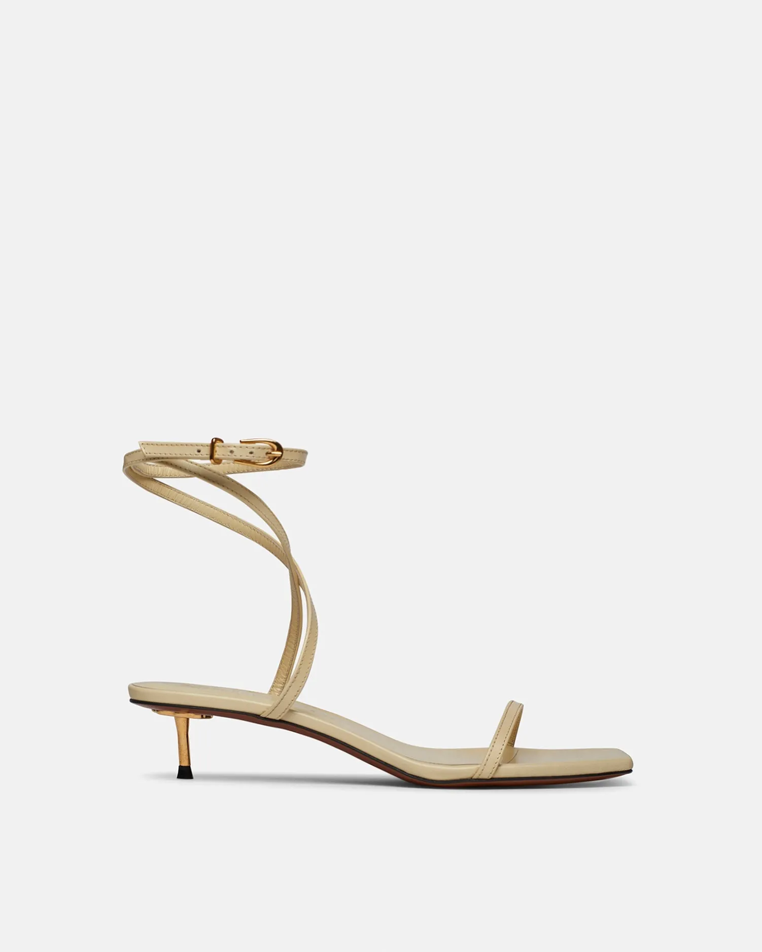 Jol - Leather Sandals - Off White