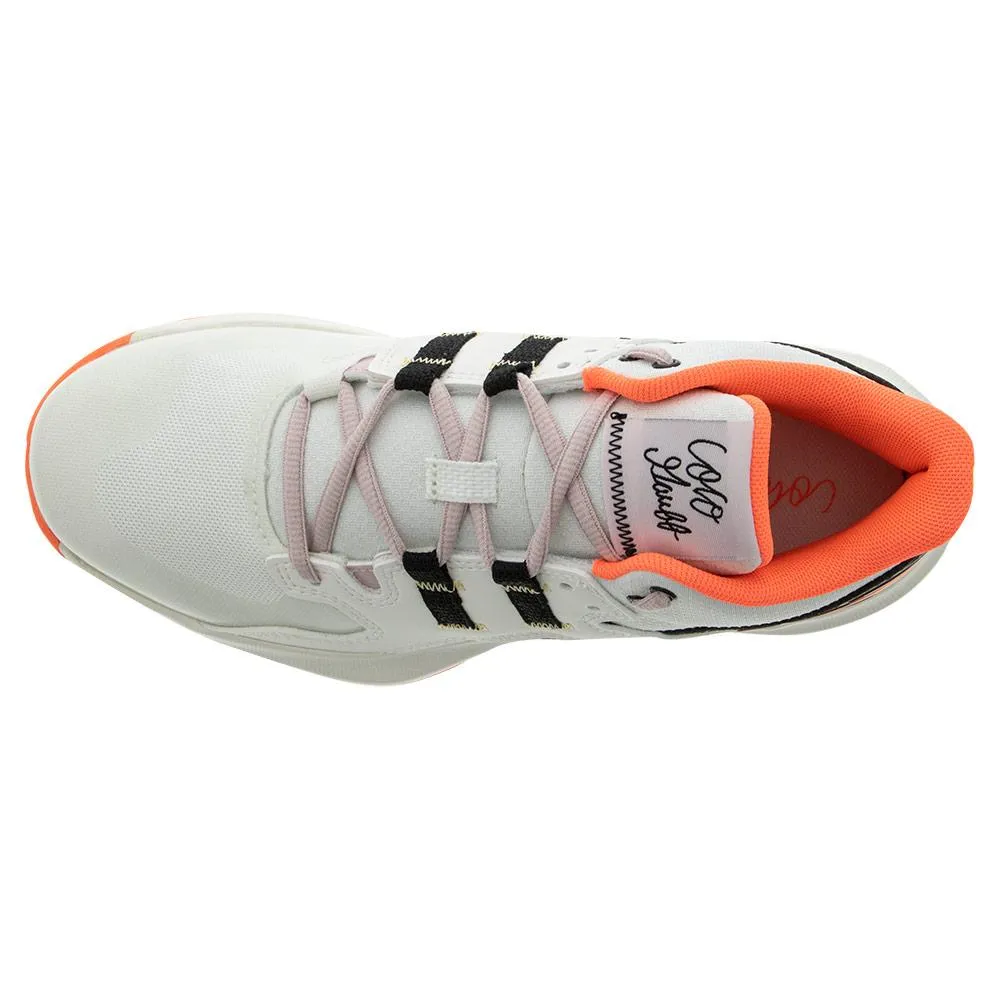 Juniors` Coco CG1 Tennis Shoes Sea Salt and Neon Dragonfly