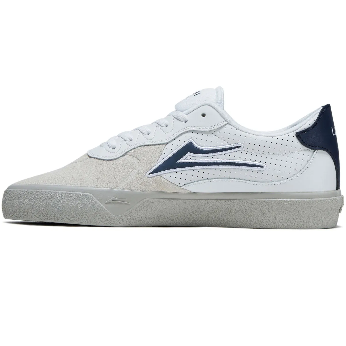 Lakai Essex Shoes - White Leather