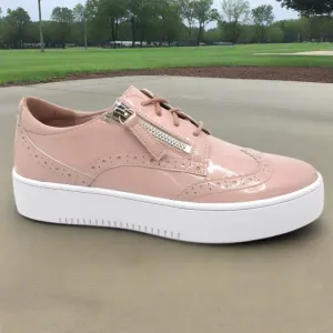 Leon Sneakers by Top End - Pale Pink Patent