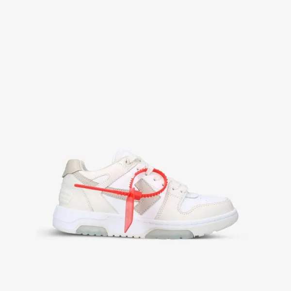 LLC low-top leather sneakers Off-White, white