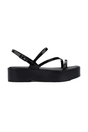 Melissa Essential Classy Platform Sandals In Black