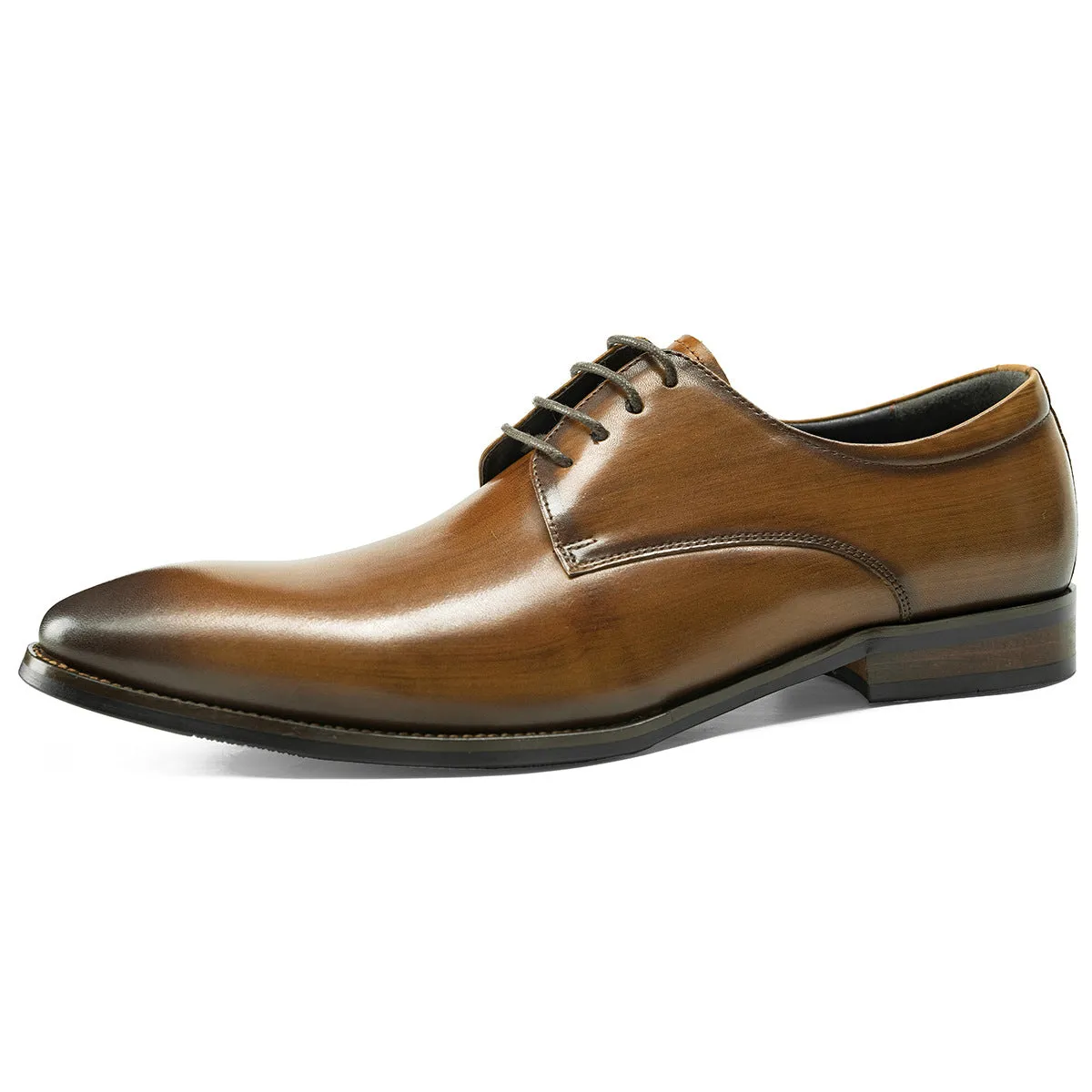 Men Classic Solid Cowhide Handmade Oxford Shoes