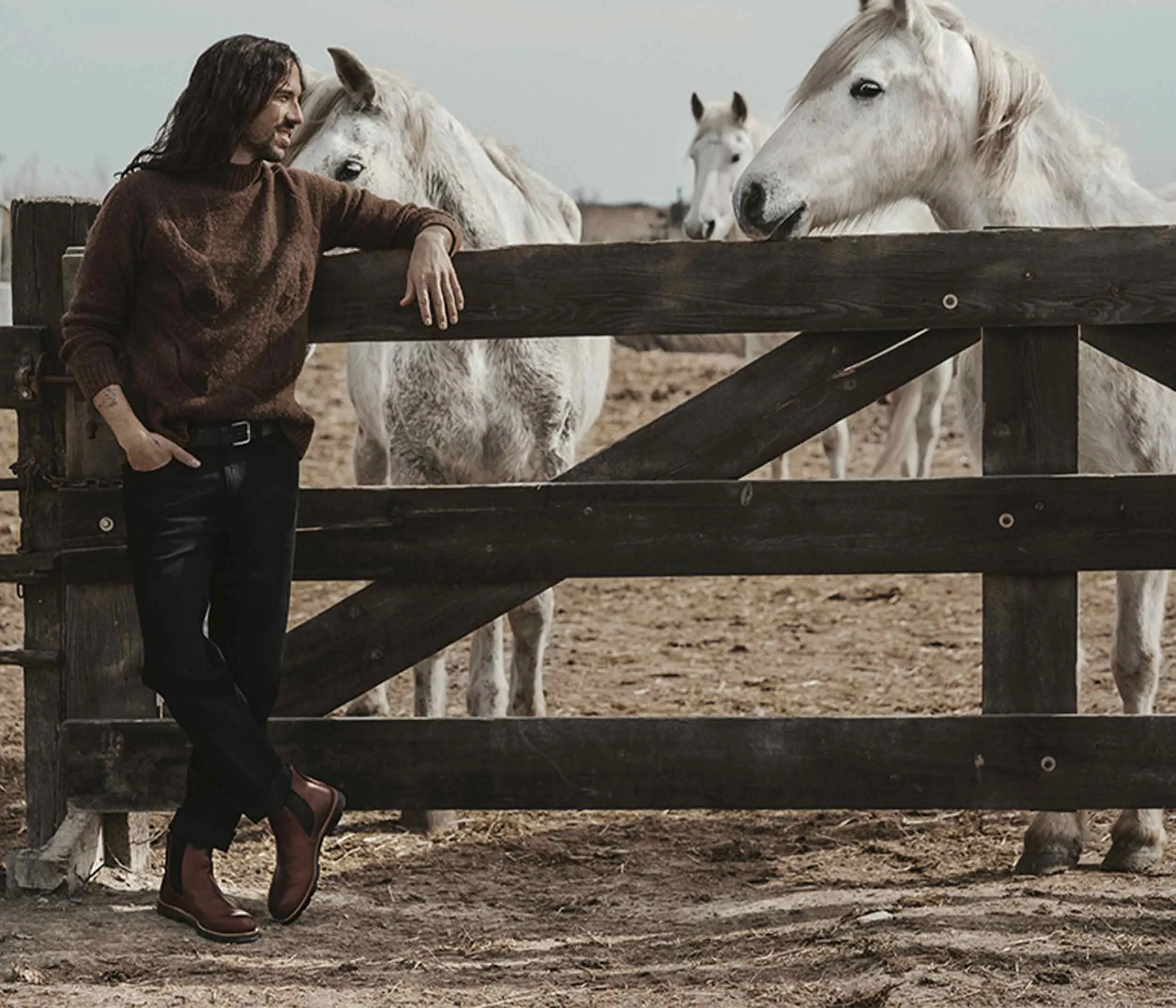 Men's Boots Burgundy