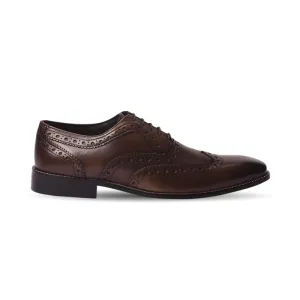 Men's oxford brogue lace up shoes