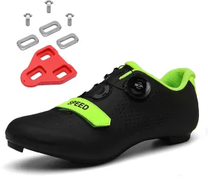 Mens Womens Riding Cycling Shoes Bike Compatible with SPD Look Delta for Indoor Peloton Outdoor Road Cleats