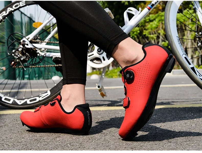 Mens Womens Riding Cycling Shoes Bike Compatible with SPD Look Delta for Indoor Peloton Outdoor Road Cleats