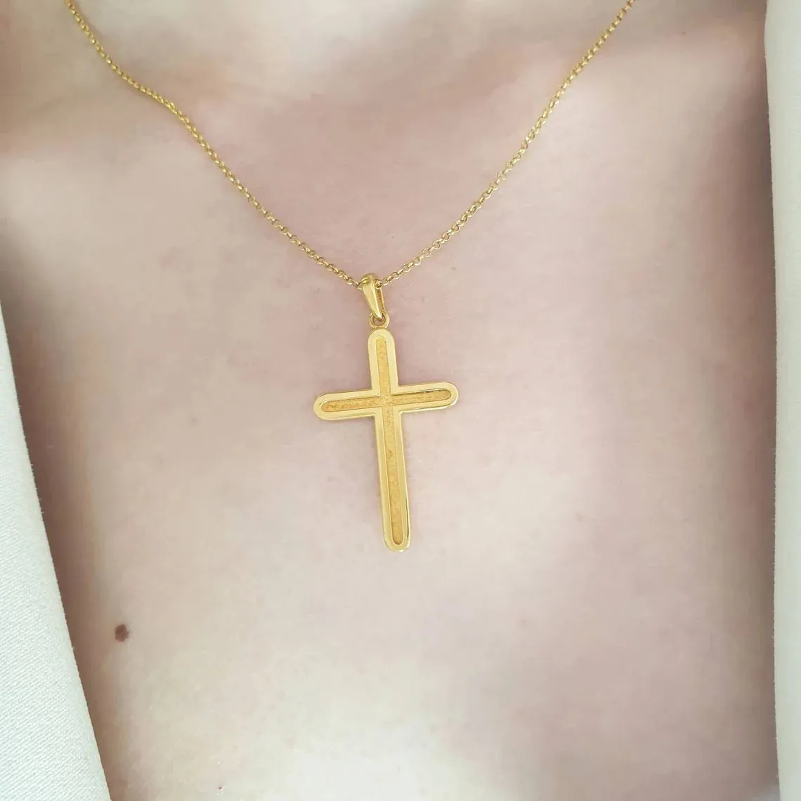 Minimalist Cross Pendant