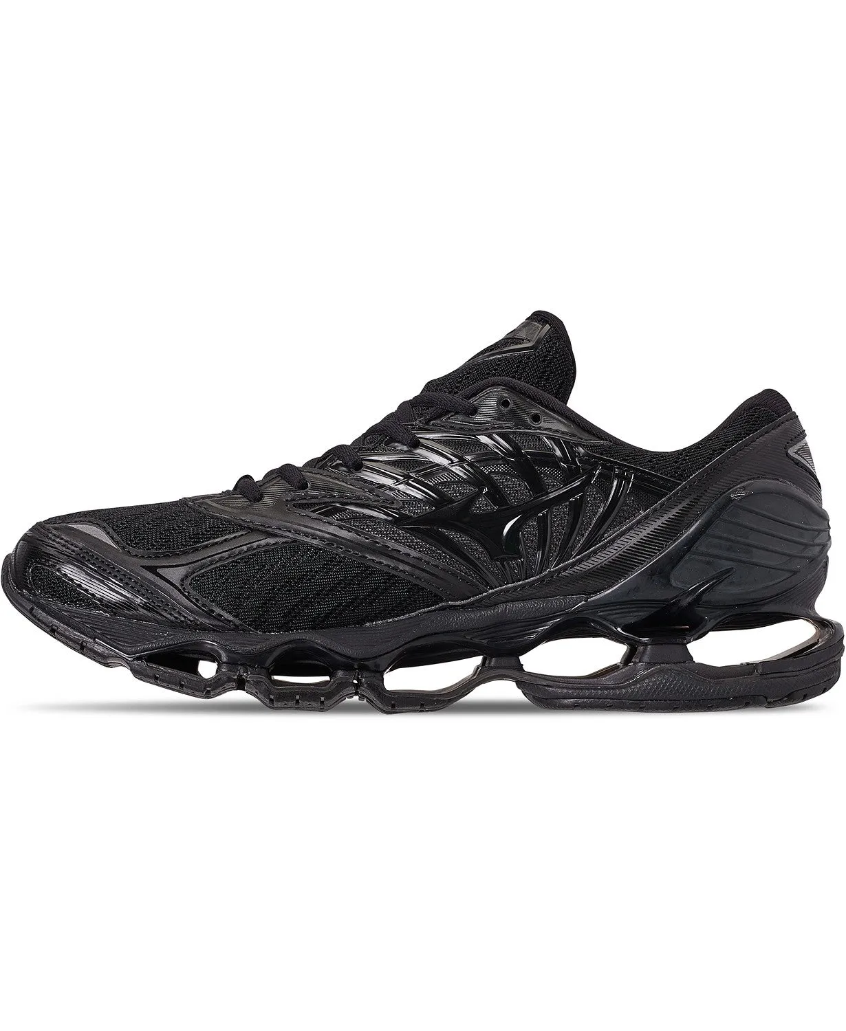 Mizuno Men's Wave Prophecy 8 Running Athletic Shoes Black Size 9.5