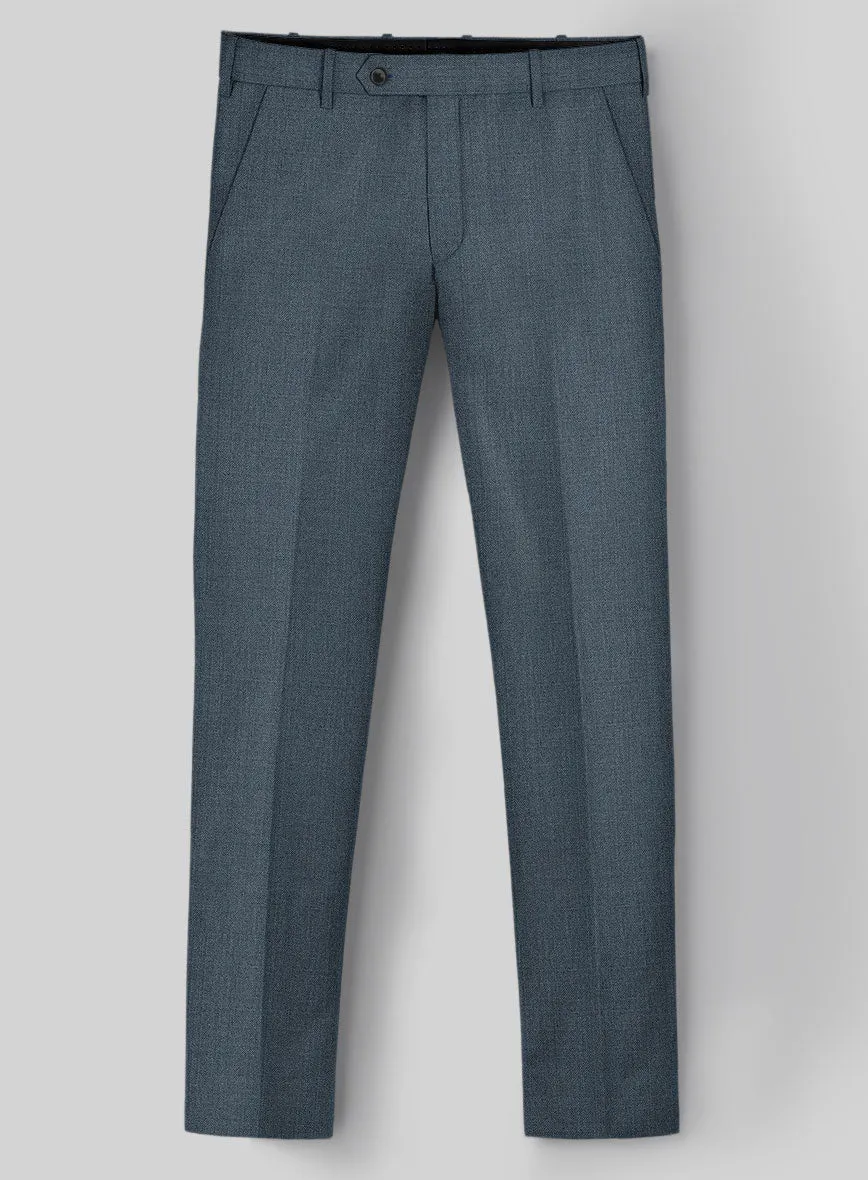 Napolean Stretch Pacific Blue Wool Pants